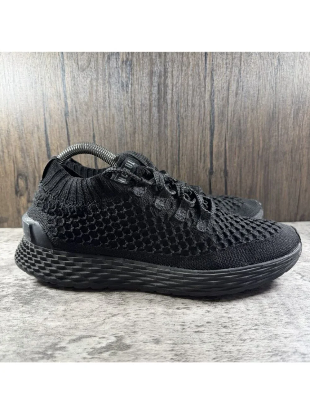 Nobull Diamond Kite Runner Knit Athletic Sneakers Lace-Up Men's 7.5 Women's 9